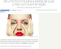 Daquidali – Dê uma forcinha para a beleza de suas unhas com a alimentação