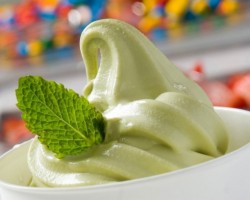 Creme de abacate com Hortelã