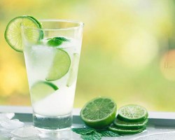 Água com limão
