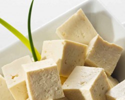 Creme de tofu com gergelim