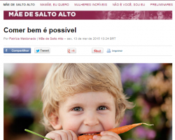 Patrícia Maldonado – Blog Mãe de Salto Alto (Yahoo)