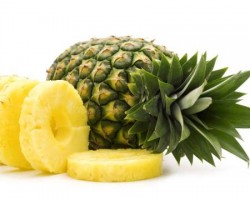 Suco de abacaxi com linhaça germinada