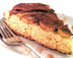 Bolo de banana no microondas