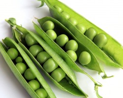 Consumê de ervilhas