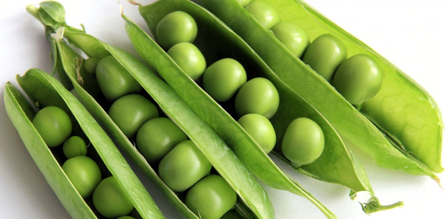 Consumê de ervilhas