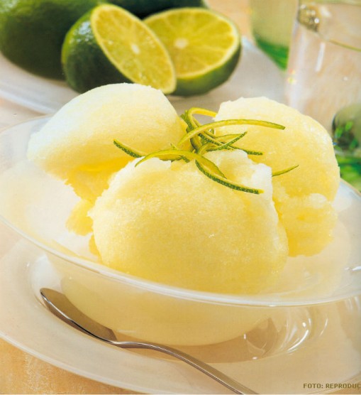 Sorbet de limão