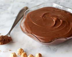 Creme de avelã funcional