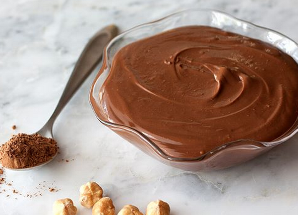 Creme de avelã funcional