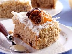 Torta de frutas secas