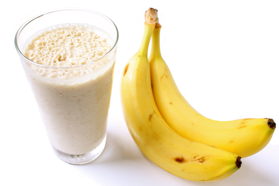 Lanche da tarde – Banana com whey  protein