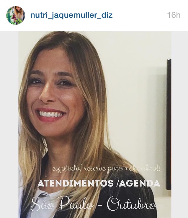 Seja bem-vinda , Jaque Muller!