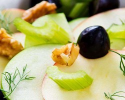 Salada de aipo com maçã