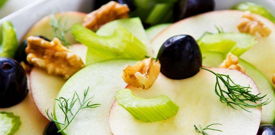 Salada de aipo com maçã