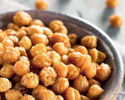 Snack de grão de bico