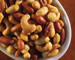 Mix crocante de amêndoas, castanhas e nozes