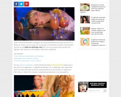 É verdade que beber de estômago vazio faz ficar mais bêbada?