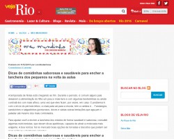 Dicas de comidinhas saborosas e saudáveis para encher a lancheira dos pequenos na volta às aulas