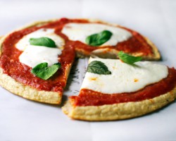 Pizza de quinoa