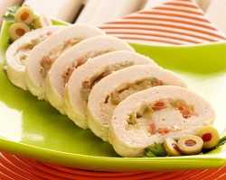 Rocambole de frango