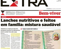 Lanches nutritivos e feitos em família: Mistura saudável