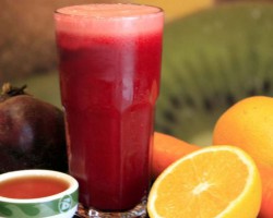 Suco de Beterraba com Cenoura e Laranja