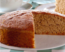 Bolo de casca de banana