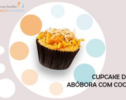 CUPCAKE DE ABÓBORA COM COCO