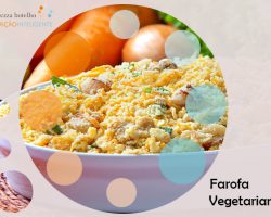 Farofa vegetariana de quinoa