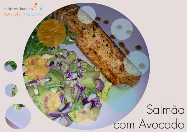 Salmão com Avocado
