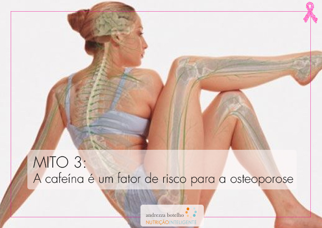 A cafeína é um fator de risco para a osteoporose