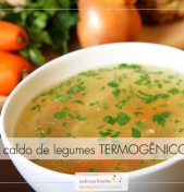 Caldo de legumes Termogênico