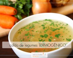 Caldo de legumes Termogênico