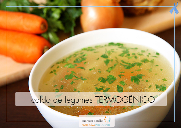 Caldo de legumes Termogênico