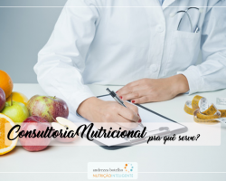 ENTENDA MAIS SOBRE A NOSSA CONSULTA NUTRICIONAL