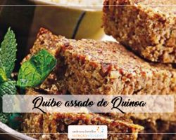 Quibe assado de quinoa