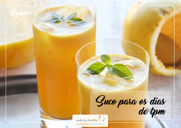 Suco para os dias de TPM