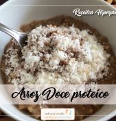 ARROZ DOCE PROTEÍCO