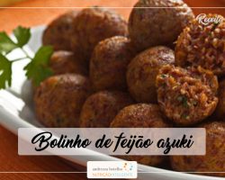 bolinho de feijão azuki