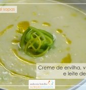 Creme de Ervilha, Vagem e Leite de coco