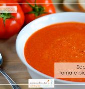 Sopa de tomate picante