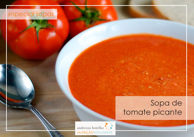 Sopa de tomate picante