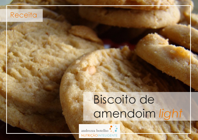 Biscoito de amendoim light