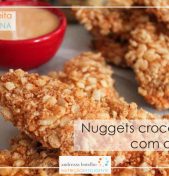 Nuggets crocante com coco