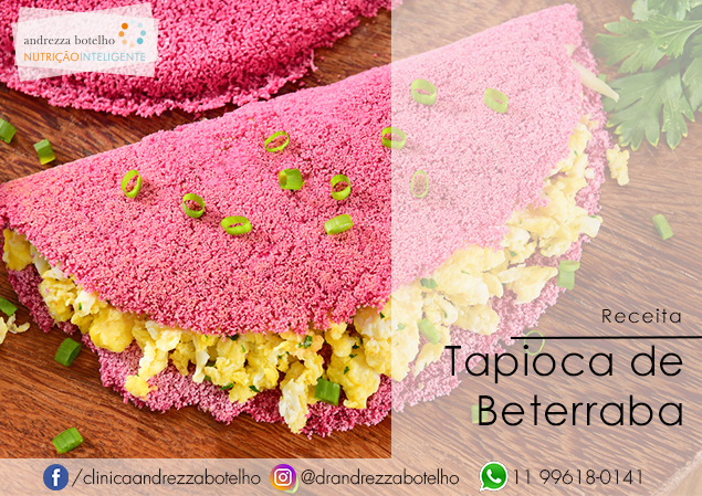 Tapioca de Beterraba