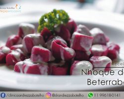Nhoque de Beterraba