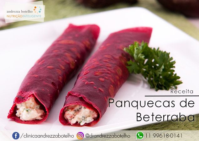 Panquecas de Beterraba