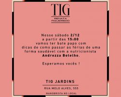 Encontro na TIG Jardins