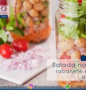 Salada no pote