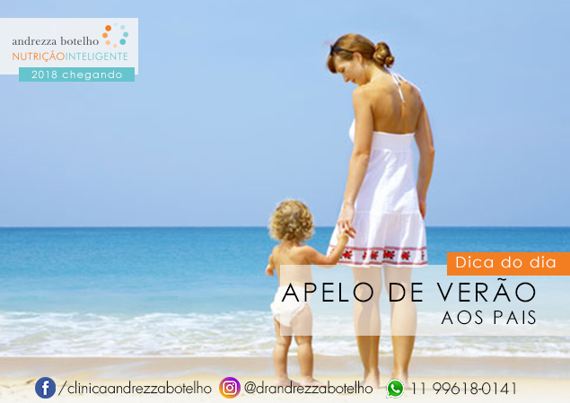 Apelo de verão aos pais!