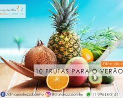 10 frutas para o verão